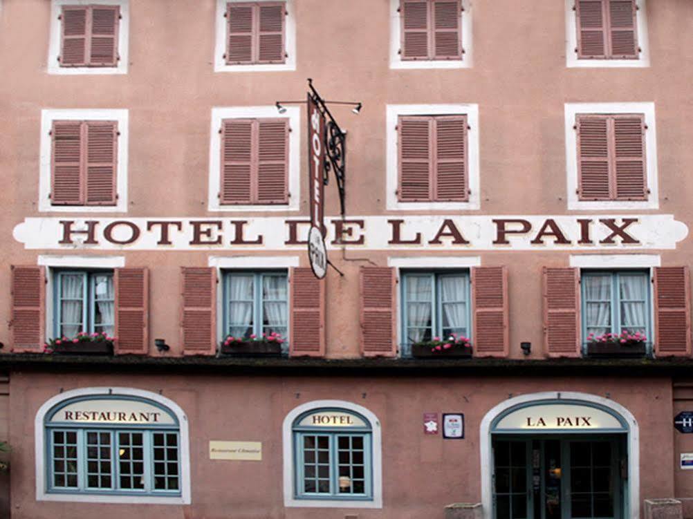 Logis Hotel De La Paix - Tournus Ngoại thất bức ảnh